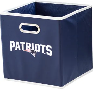 Franklin Sports NFL Storage Bins - Collapsible Cube Container   Storage Basket - NFL Office, Bedroom   Living Room Décor - 11"x11"