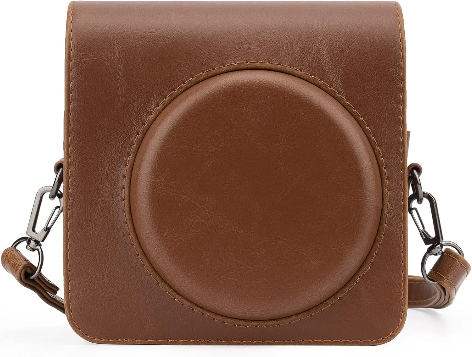 Frankmate Protective Case Compatible with Fujifilm Instax Square SQ1 Instant Film Camera, PU Leather Compact Case Bag with Adjustable Shoulder Strap