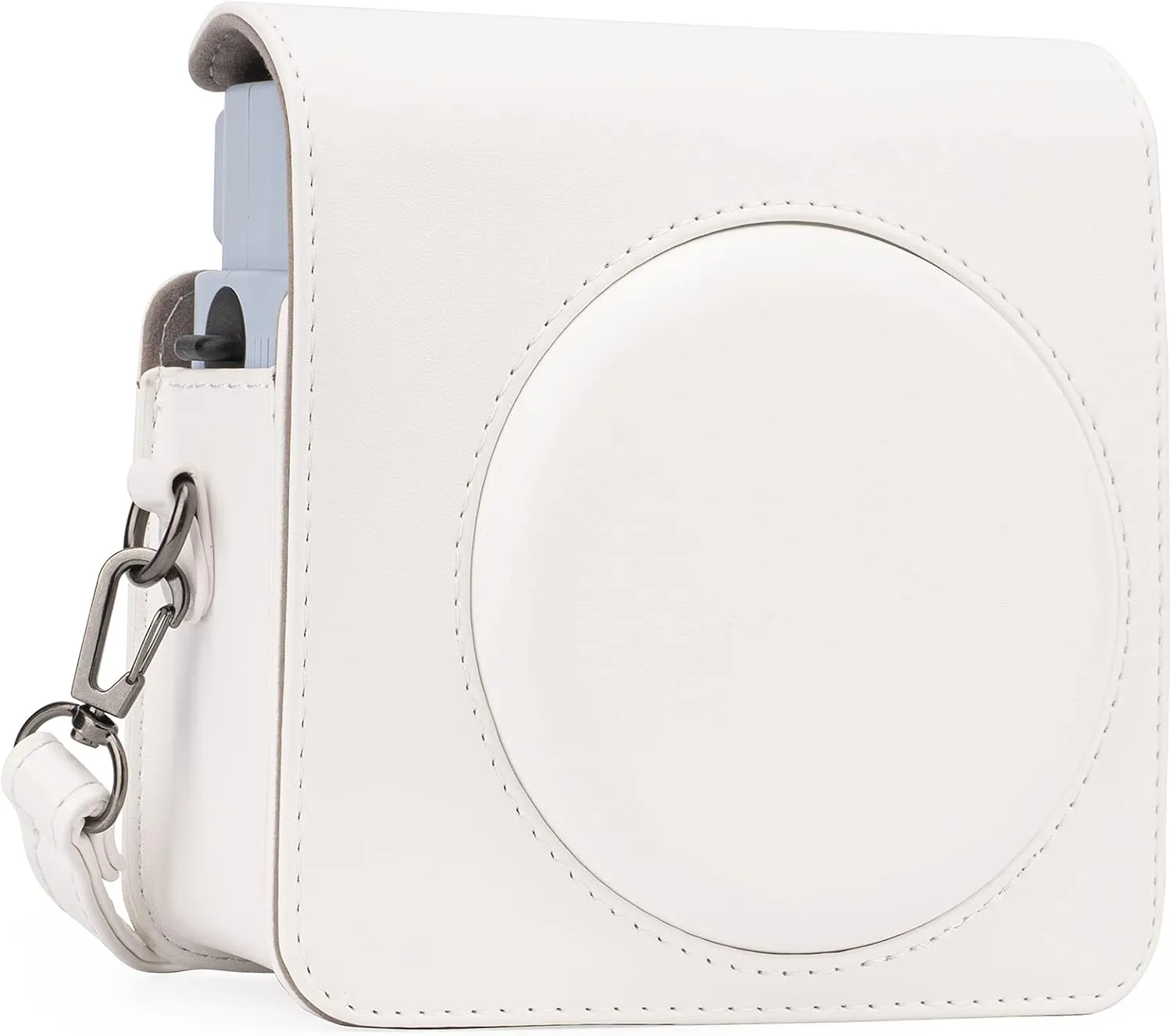 Frankmate Protective Case Compatible with Fujifilm Instax Square SQ1 Instant Film Camera, PU Leather Compact Case Bag with Adjustable Shoulder Strap