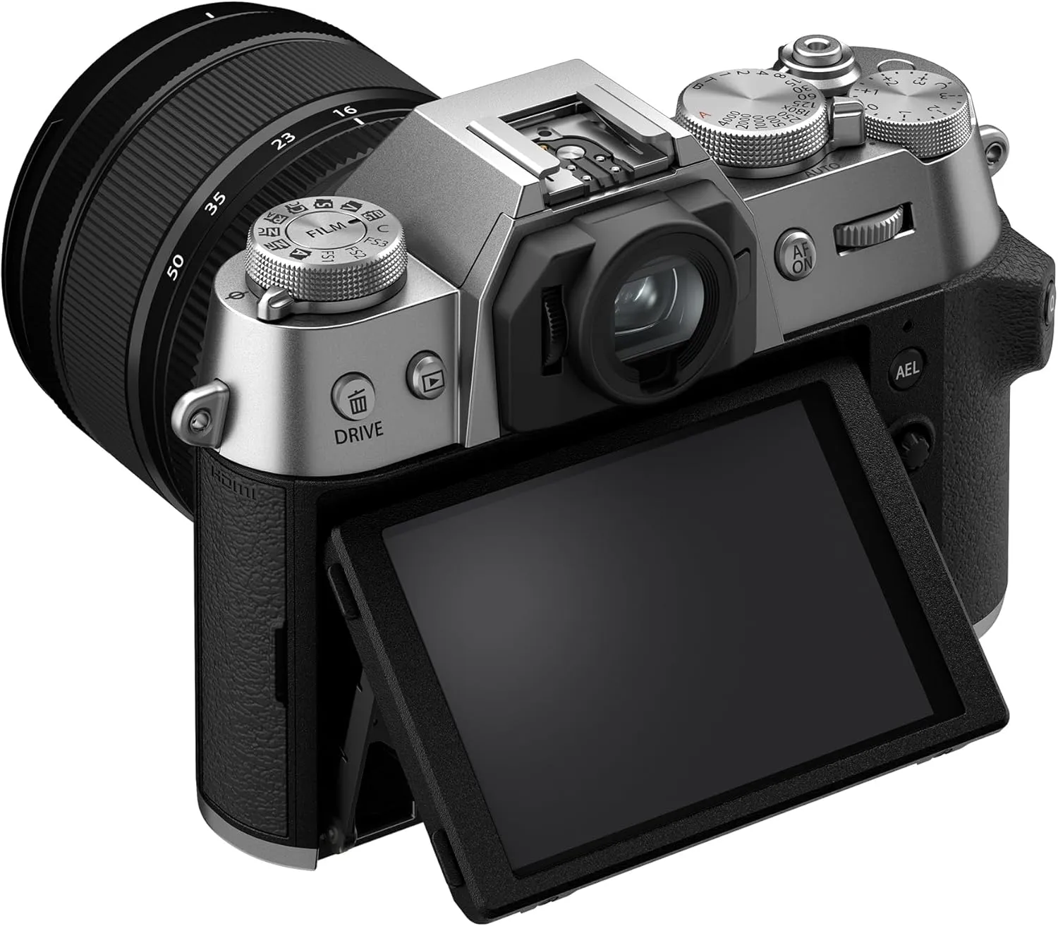Fujifilm X-T50 Mirrorless Digital Camera XF16-50mmF2.8-4.8 R LM WR Lens Kit - Silver