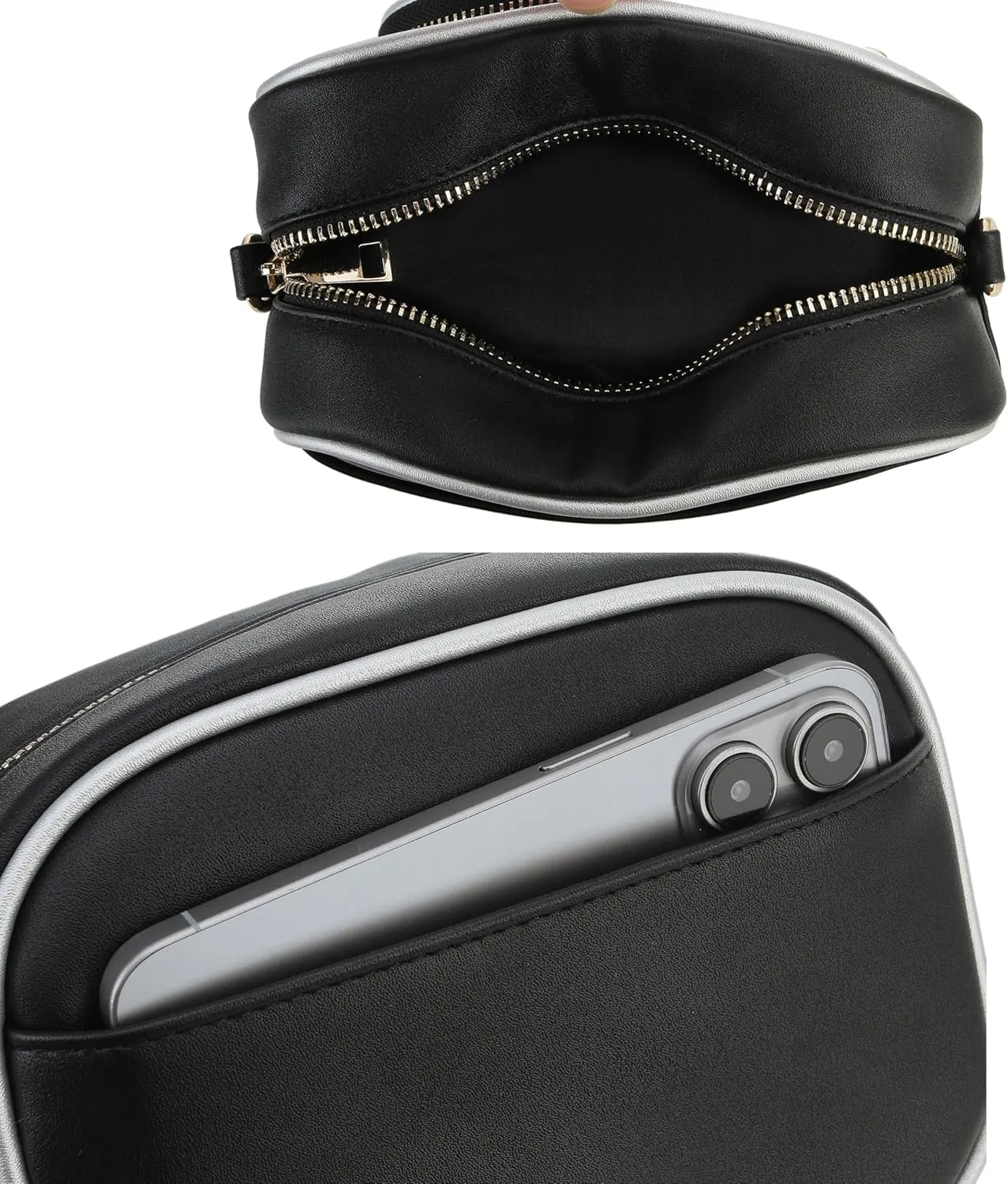 Fun Shape Purse for Women Novelty Handbags Unique Chain Crossbody Bag for Teens with Adjustable Shoulder Strap