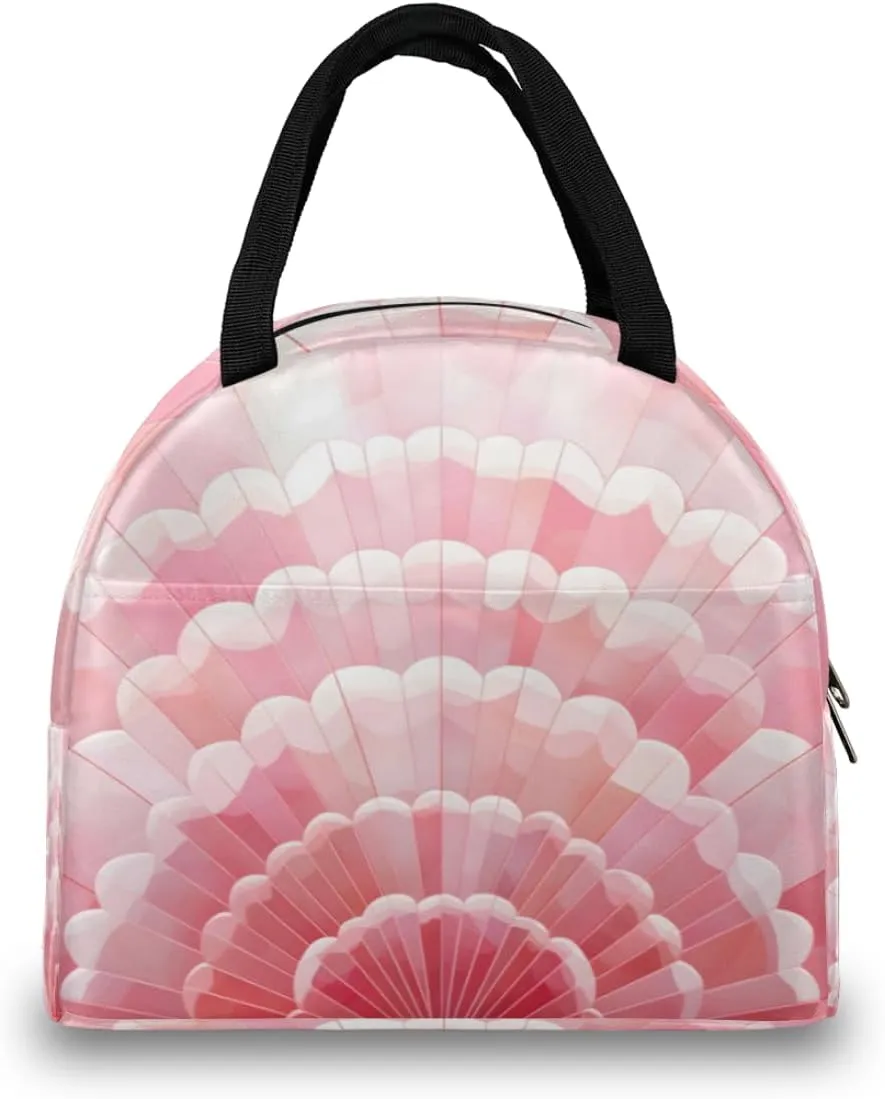 Funny Romance Texture Lunch Tote Bag Reusable Insulated Bags Waterproof Adult Portable Meal Cooler Pack for Women Men Picnic Office Work Travel