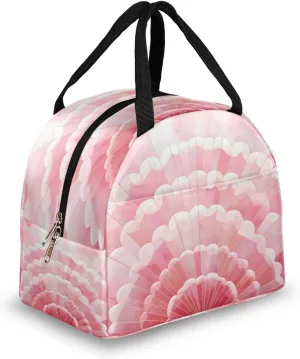 Funny Romance Texture Lunch Tote Bag Reusable Insulated Bags Waterproof Adult Portable Meal Cooler Pack for Women Men Picnic Office Work Travel