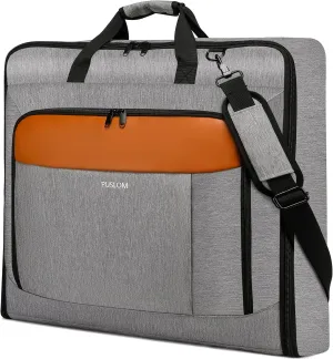 Garment Bag Travel Suit Bag for Men Large 40-Inch Carry on Garment Bag Up to 3 Suits for Business Trips,2 in 1 Hanging Suitcase Luggage Bags for Travel,Foldable Carry On Bag Fits 15.6Inch Laptop,Black