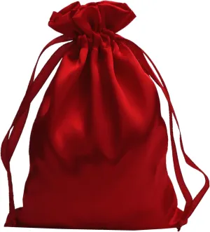 Gbateri 35 PCS Satin Gift Bag Drawstring Pouch Bags - Jewelry Fabric Drawstring Pouches - Baby Shower Bags - Christmas Gift Bags - Party Favor Bags for Wedding Favors Bridal Shower Birthday Candy(Red)