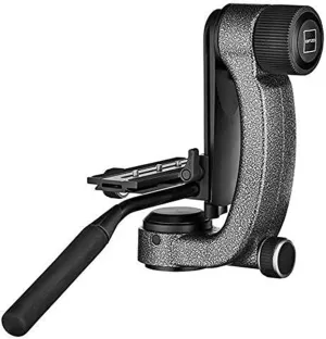 Gitzo Fluid Gimbal Head, Gimbal Head with Fluid Cartridge, with Whip-Pan for Movement Control, Compatible with Systematic and Mountaineer Tripods, for Photographers and Videographers