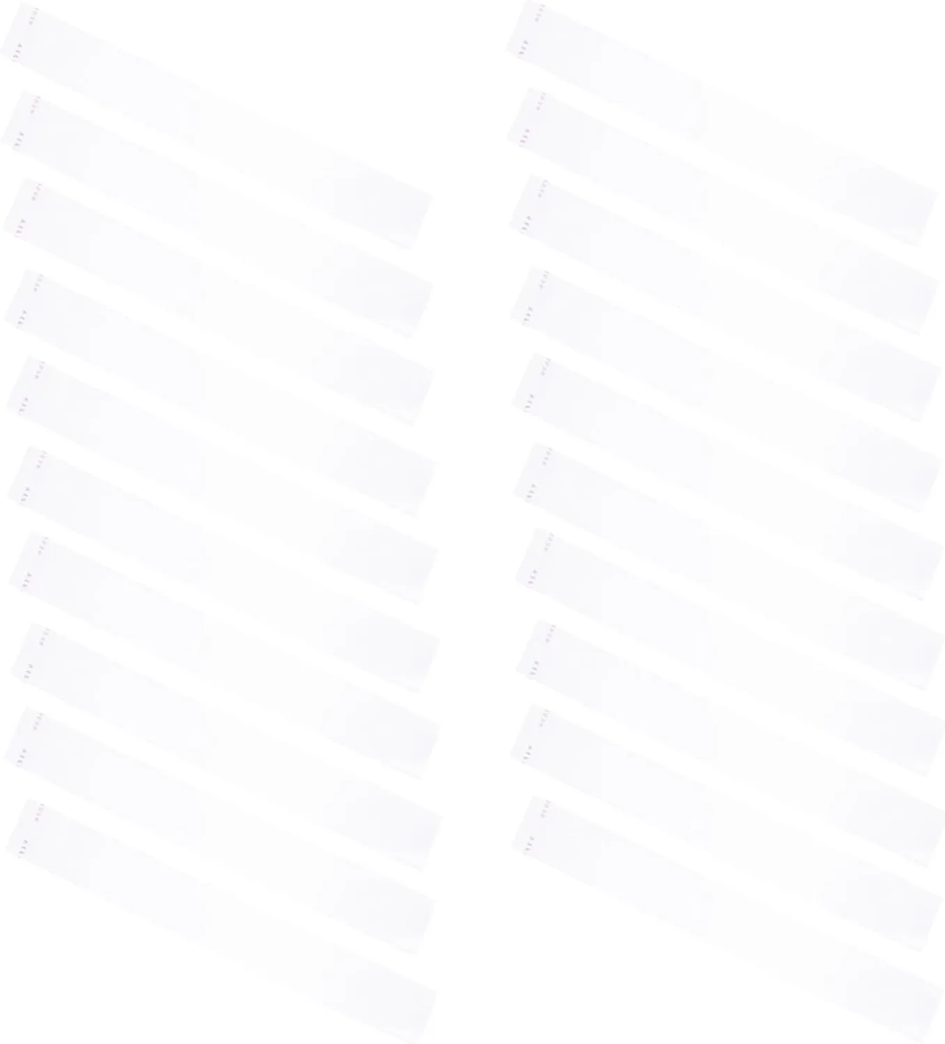 GLEAVI 500pcs Self-adhesive Straw Brush Packaging Bags Bag Plastic Cellophane Treat Ties