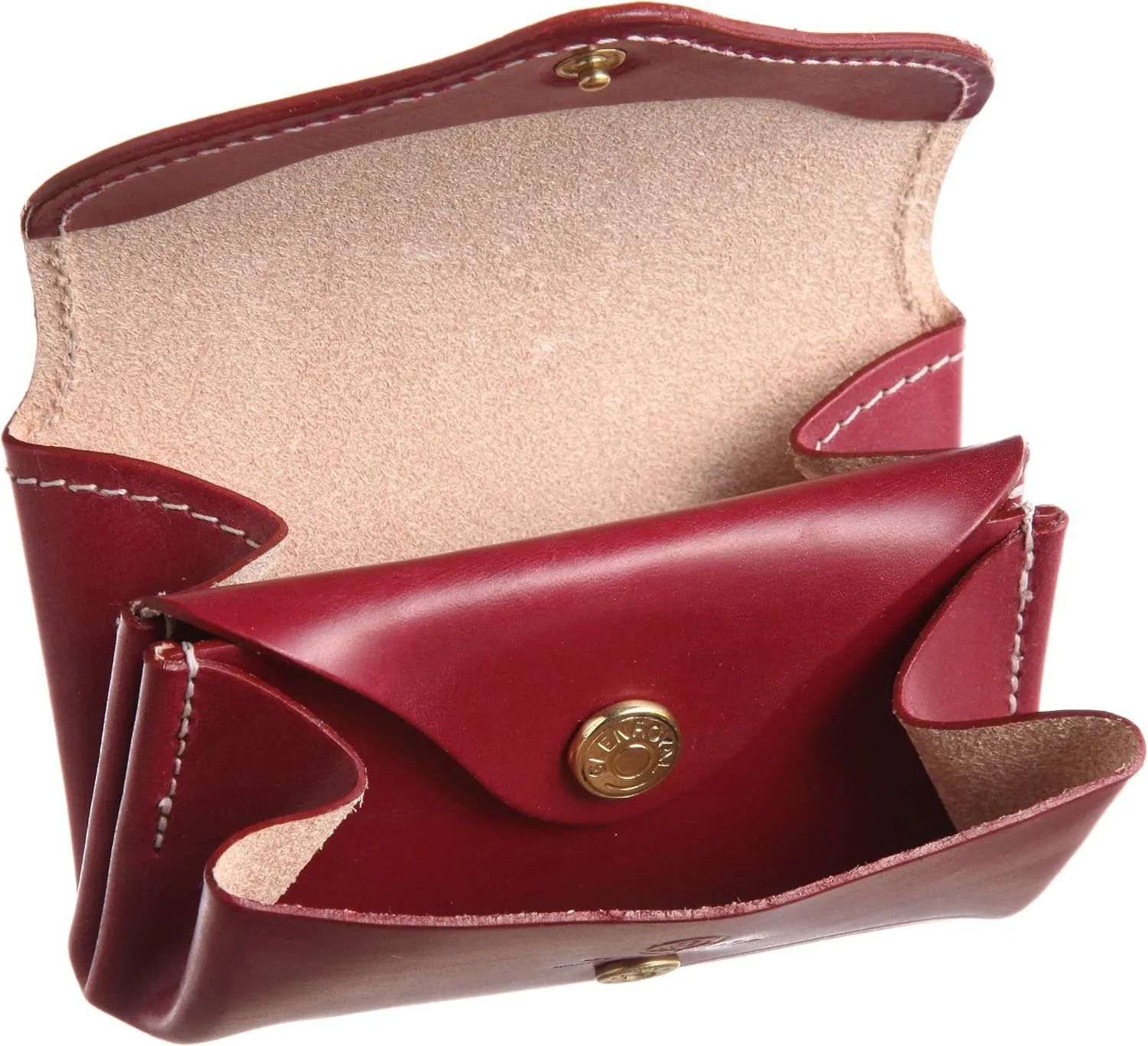 Glen Royal 03-6188 Small Purse British Bridle Leather (Cowhide), Card Case, Mini Wallet, Coin Purse, Key Holder, Made in the UK