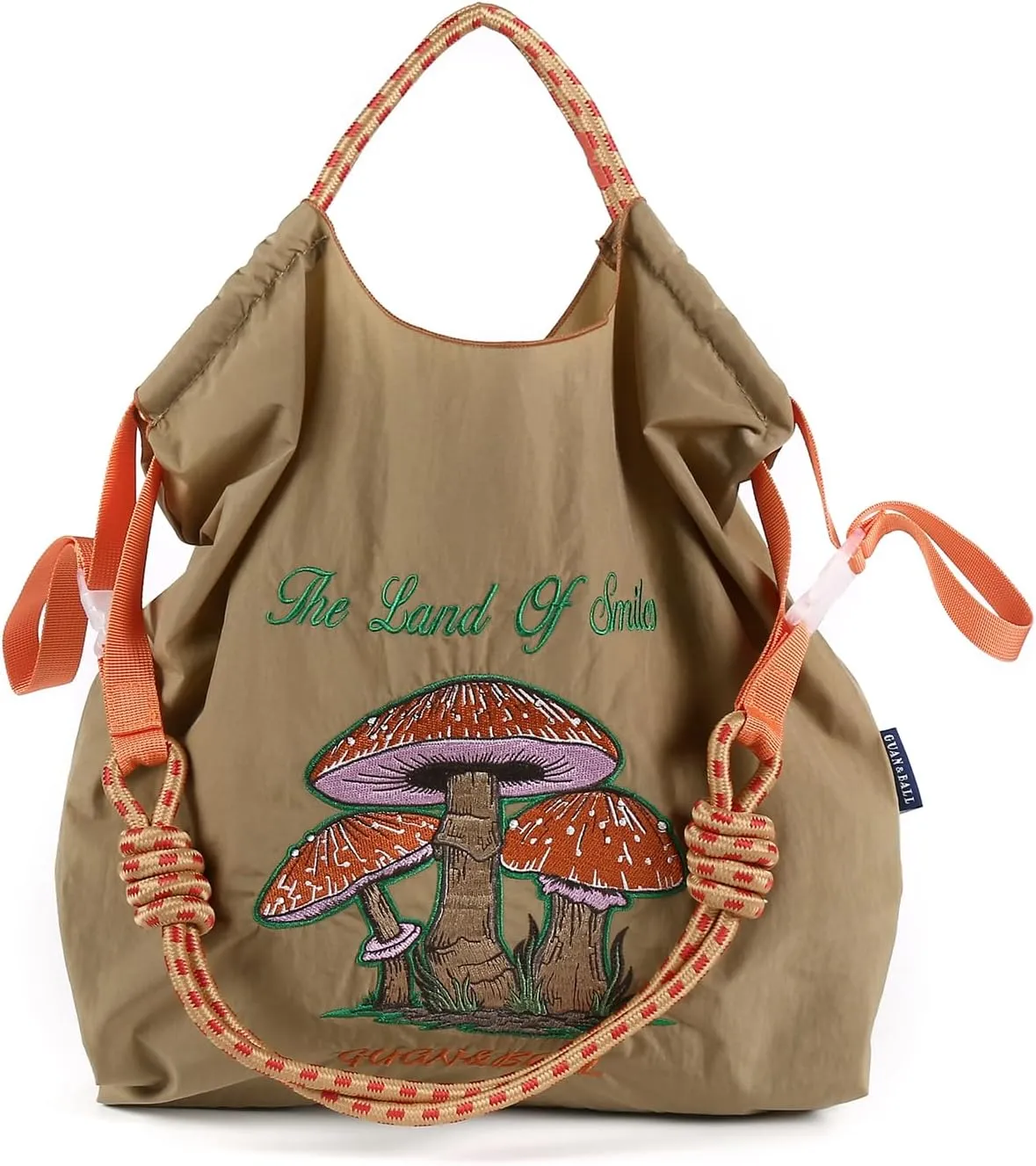 Guan&Ball Large Tote Bag For Women,Foldable Tote Bag, Personalized Present Suitable for Wedding, Birthday, Beach, Holiday