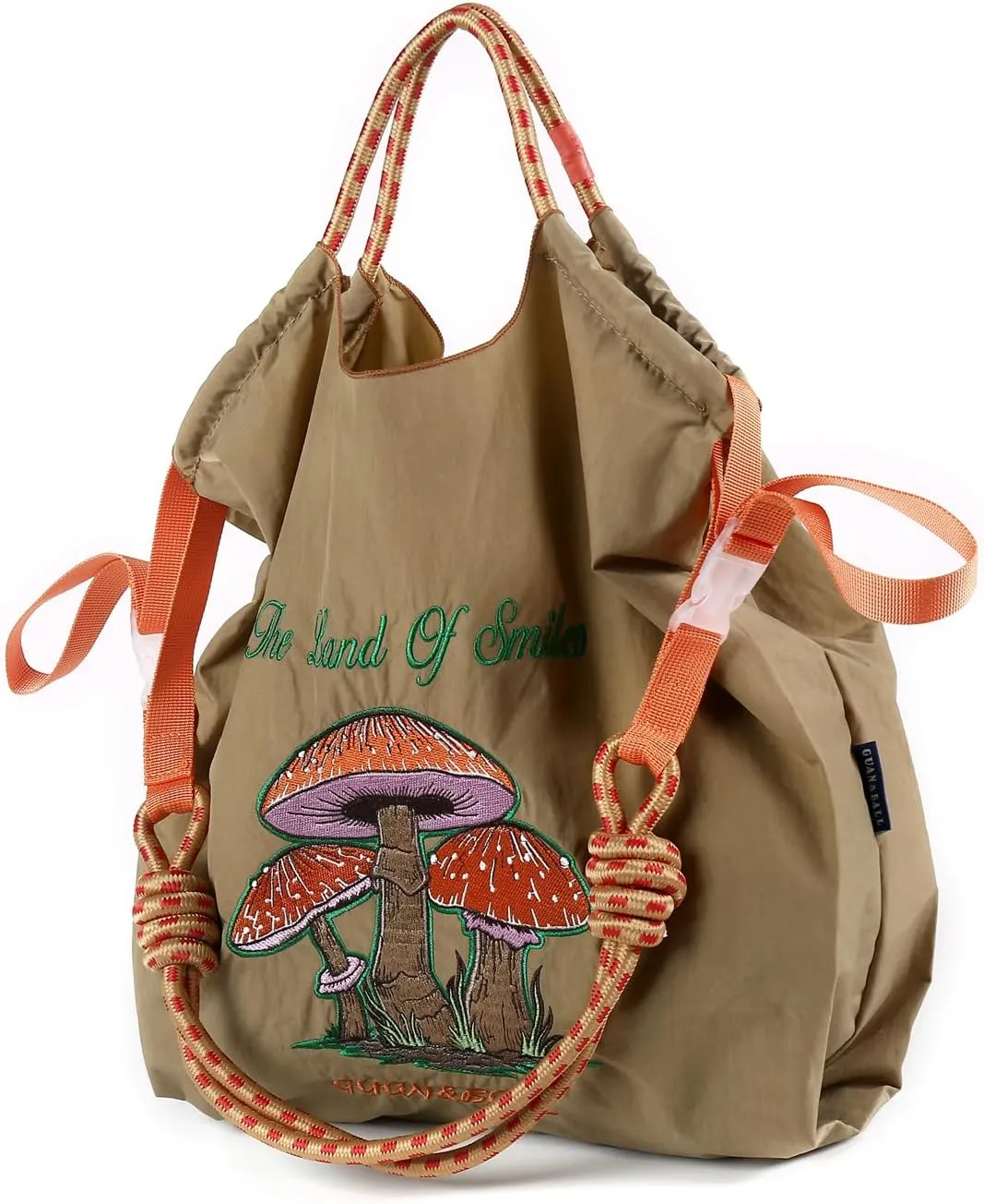 Guan&Ball Large Tote Bag For Women,Foldable Tote Bag, Personalized Present Suitable for Wedding, Birthday, Beach, Holiday