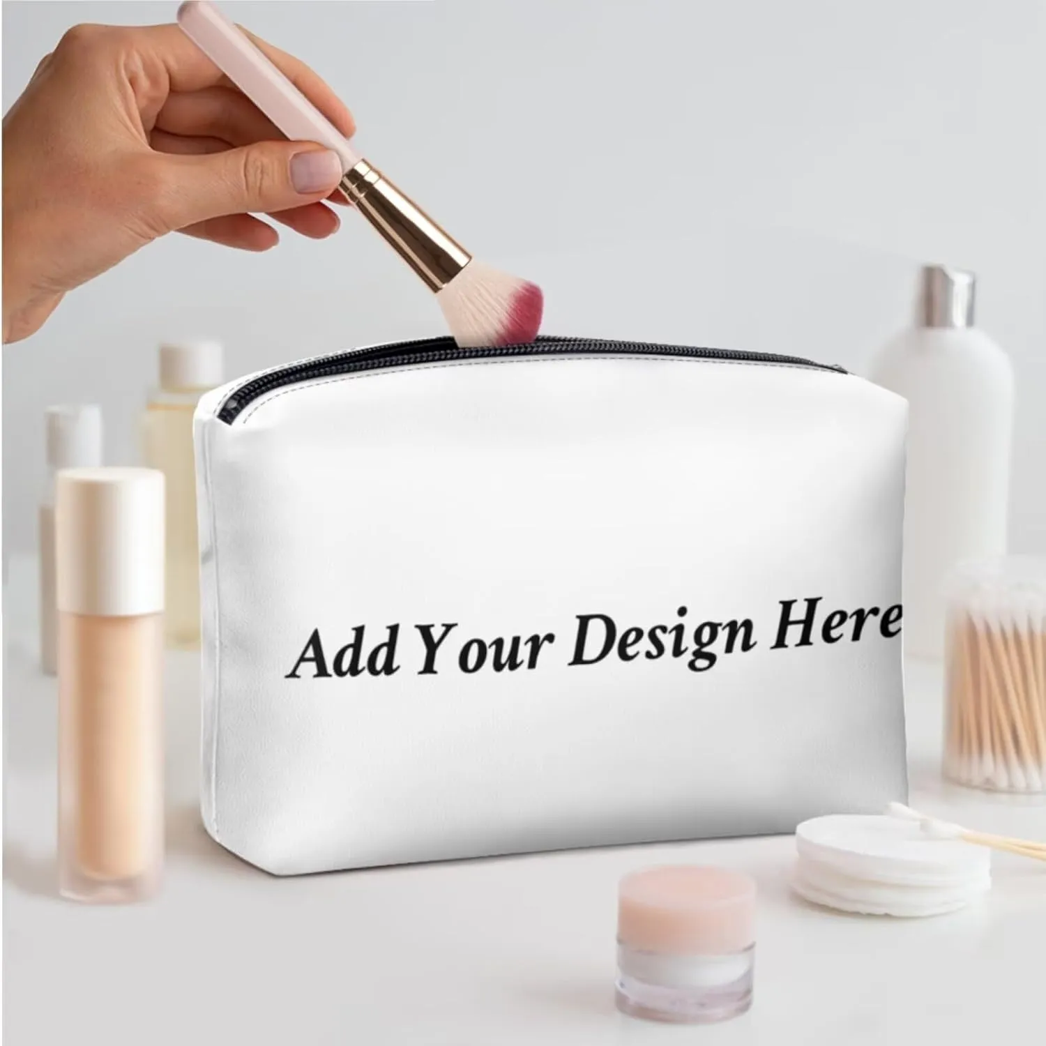 Handbags Pu Leather Shoulder Tote Bag for Women with Wristlet Wallet Purse and Cosmetic Travel Bag Set of 3
