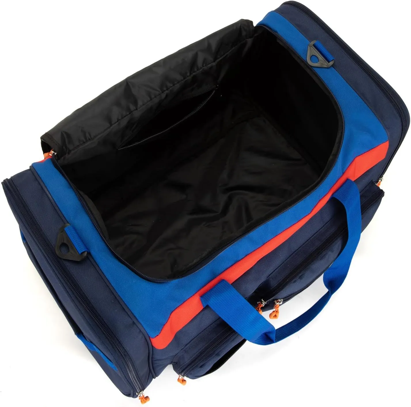 HawLander Large Kids Duffle Bag for Travel, Overnight, or Weekender, 20" inch (Dark Blue)