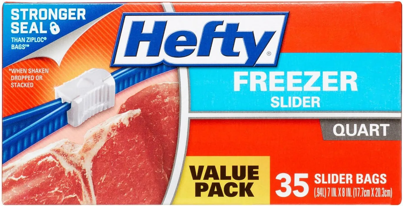 Hefty Storage-Bags, 140 Count (Pack of 1), Unknown
