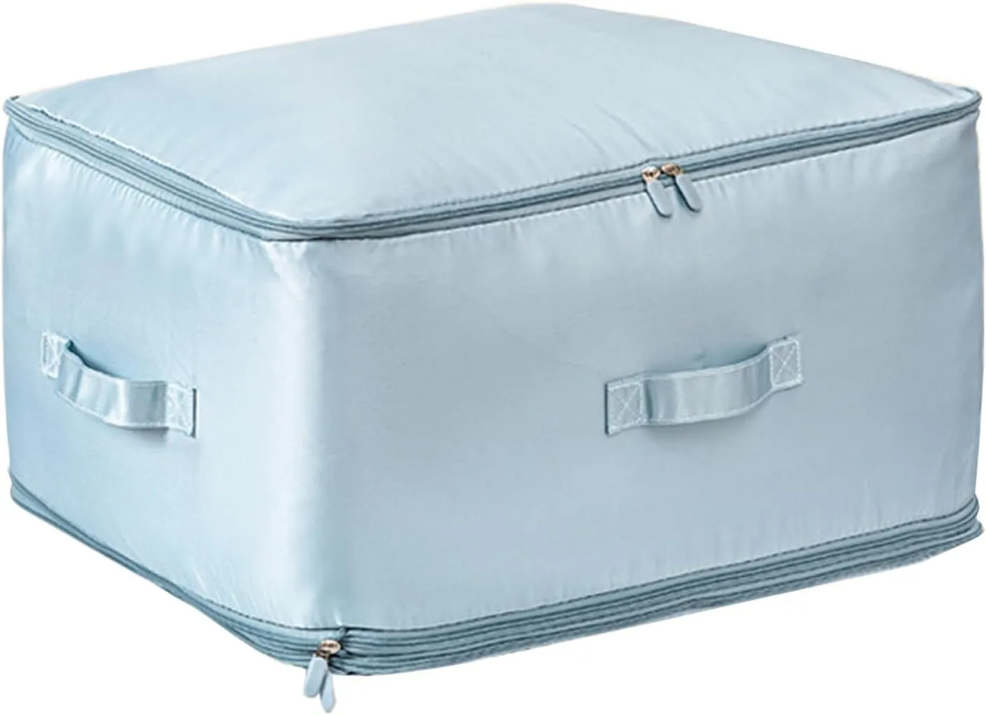 HUANGANG Large Comforter Storage Bag Functional Quilt Storage Bag With Carry Handles Space Saving Quilt Containers