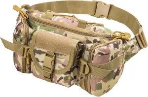 Hunting Waist Bag, Fanny Pack for Gear, Knife, Deer Call, Flashlight, Water Bottle, Wallet, Phone - Backpack Pouch for Dove Tree Short Mobile Trip, Gifts for Men