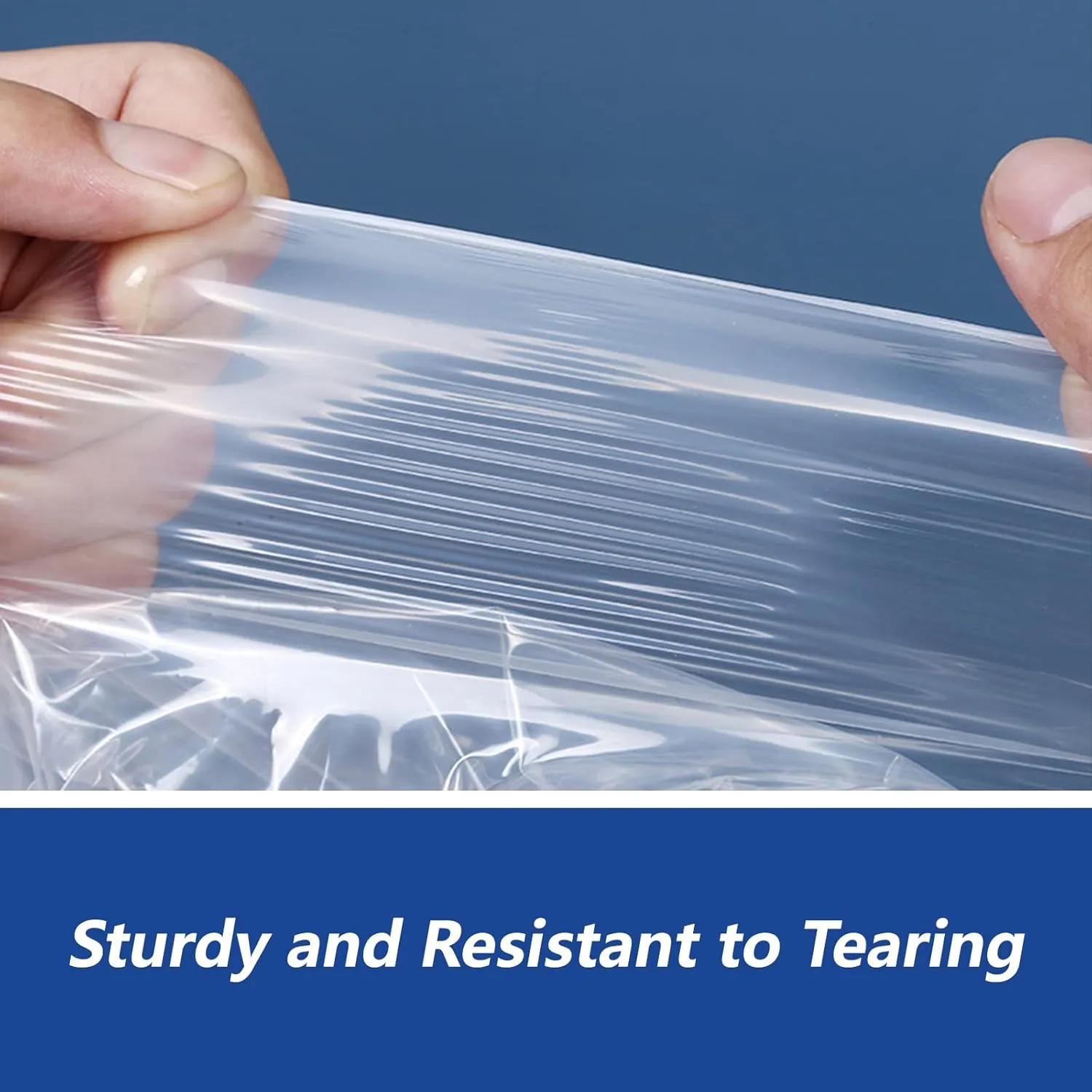 iMailer - 200 Count - 9" x 12" Clear Plastic Poly Bags with Suffocation Warning Self Seal for A4, Documents, Clothing, Shipping, Packaging - Resealable Adhesive, Not Strong