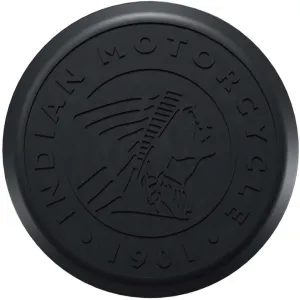 Indian Motorcycle Branded Console Cap, Black, Magnetic, Easy to Install, Hides Console Fastener - 2890248
