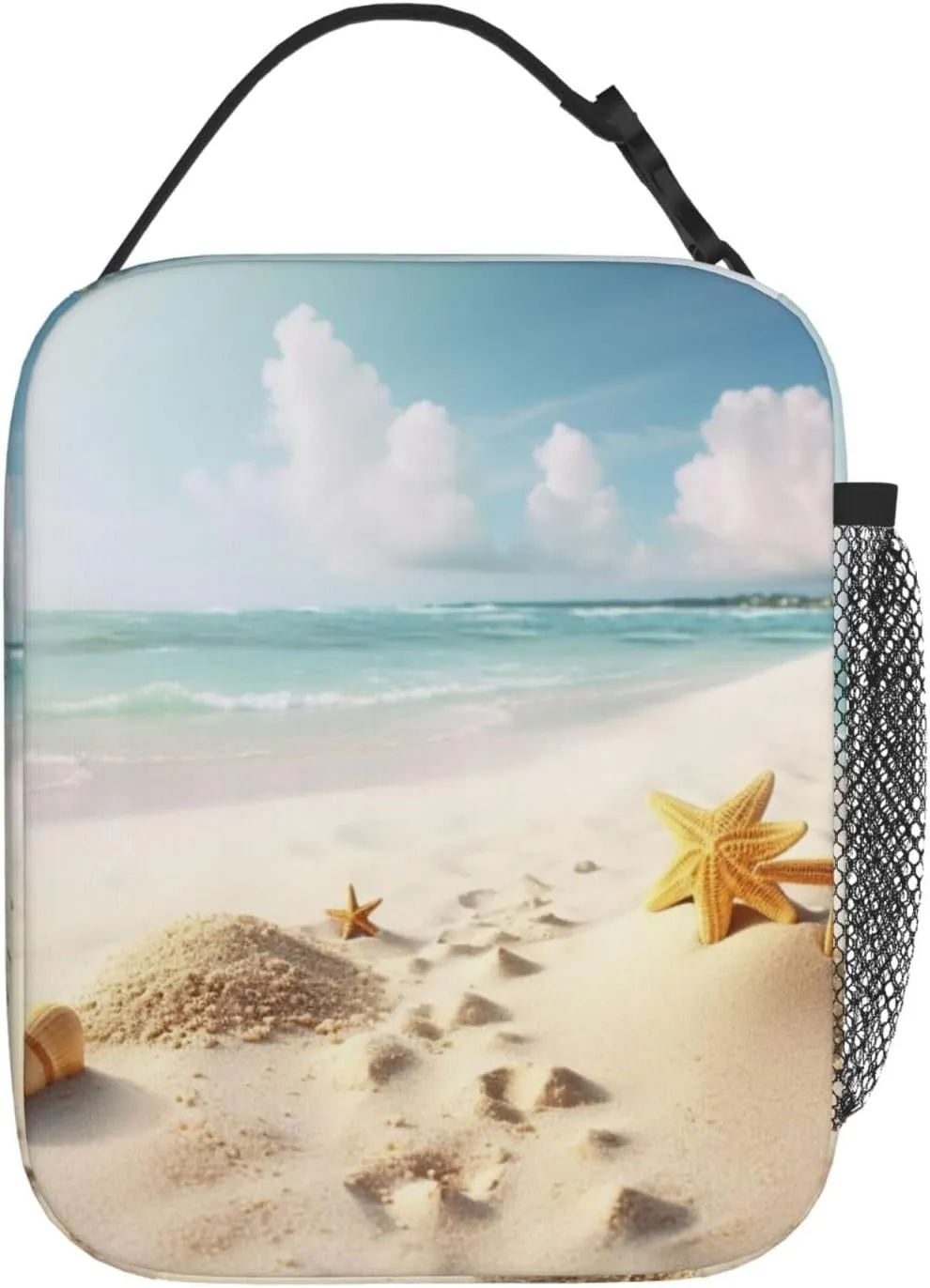 Insulated Lunch Bag Beach Theme Lunch Box Lunch Bag for Women Lunch Tote Bags Reusable Lunchbox