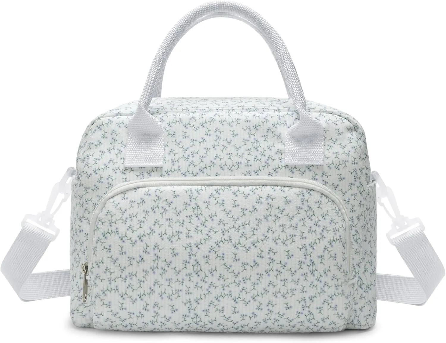 Insulated Lunch Bag for Women Men Large Reusable Lunch Box Adult Leakproof Portable Cooler Tote Bags for Work Picnic (lavender)