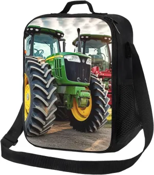 Insulated Lunch Bags for Women agricultural machinery Reusable Lunch Boxes Waterproof Shoulder Bag Lunch Cooler Bag for Work