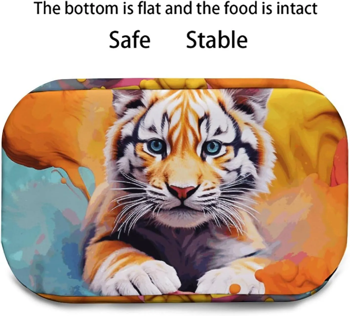Insulated Lunch Bags for Women Color Animation Reusable Lunch Boxes Waterproof Tote Bag Lunch Cooler Bag for Work