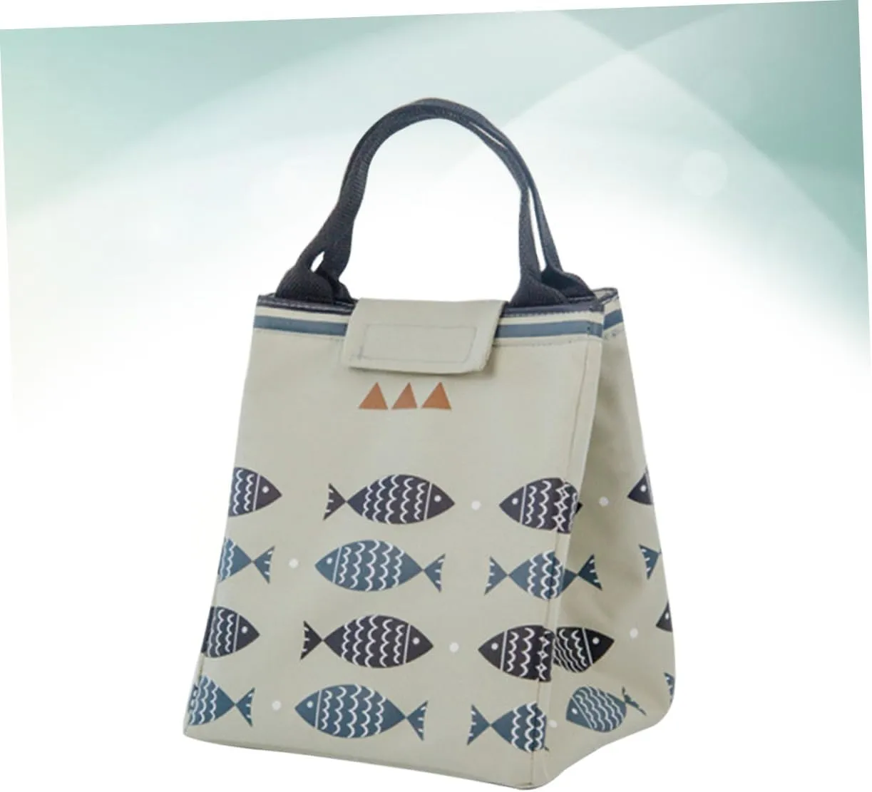 Insulated Lunch Tote Bag Thermal Lunch Bag for Outdoor Waterproof Tote Heat Preservation for School Work Travel (gray)