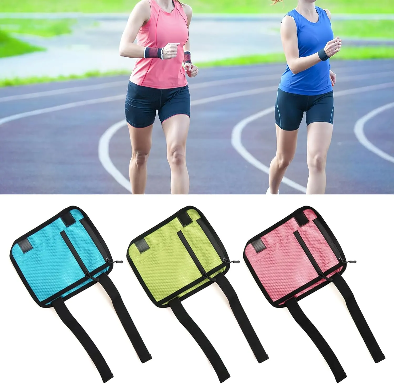 Invisible Travel Leg Belt Bag Shockproof Card Money Wallet NonSlip Hide Bag Running Sport Phone Storage Pouches Bag