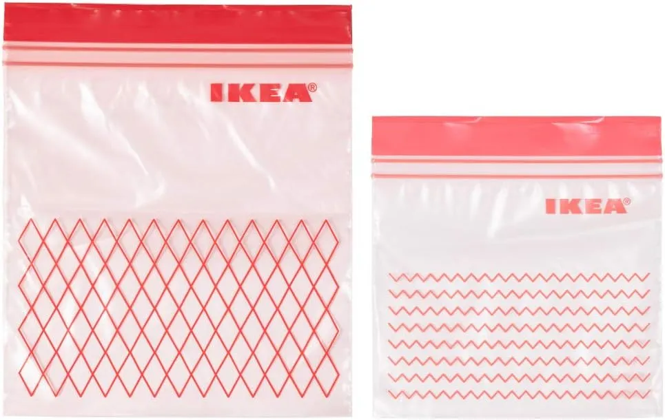 ISTAD Plastic Bag red