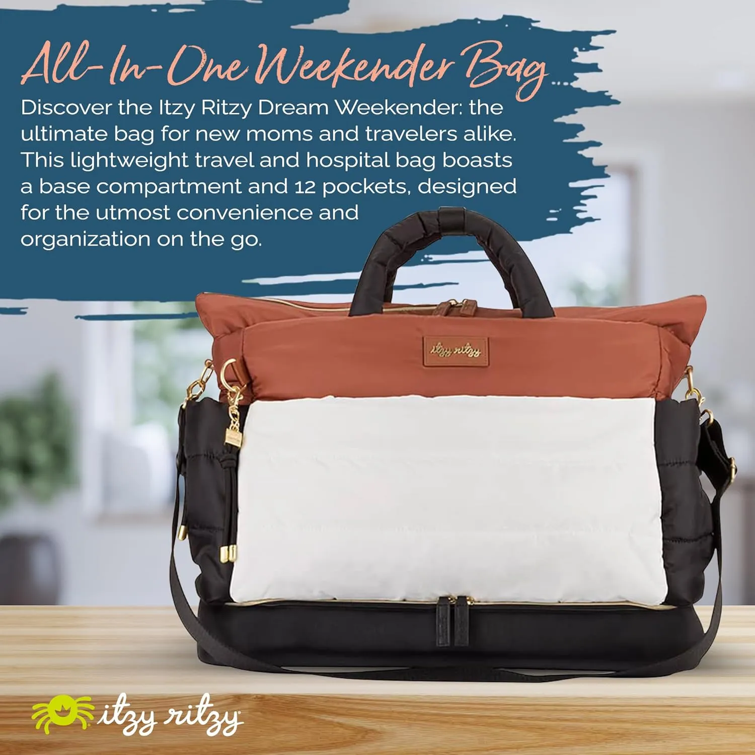 Itzy Ritzy Dream Weekender Travel Bag