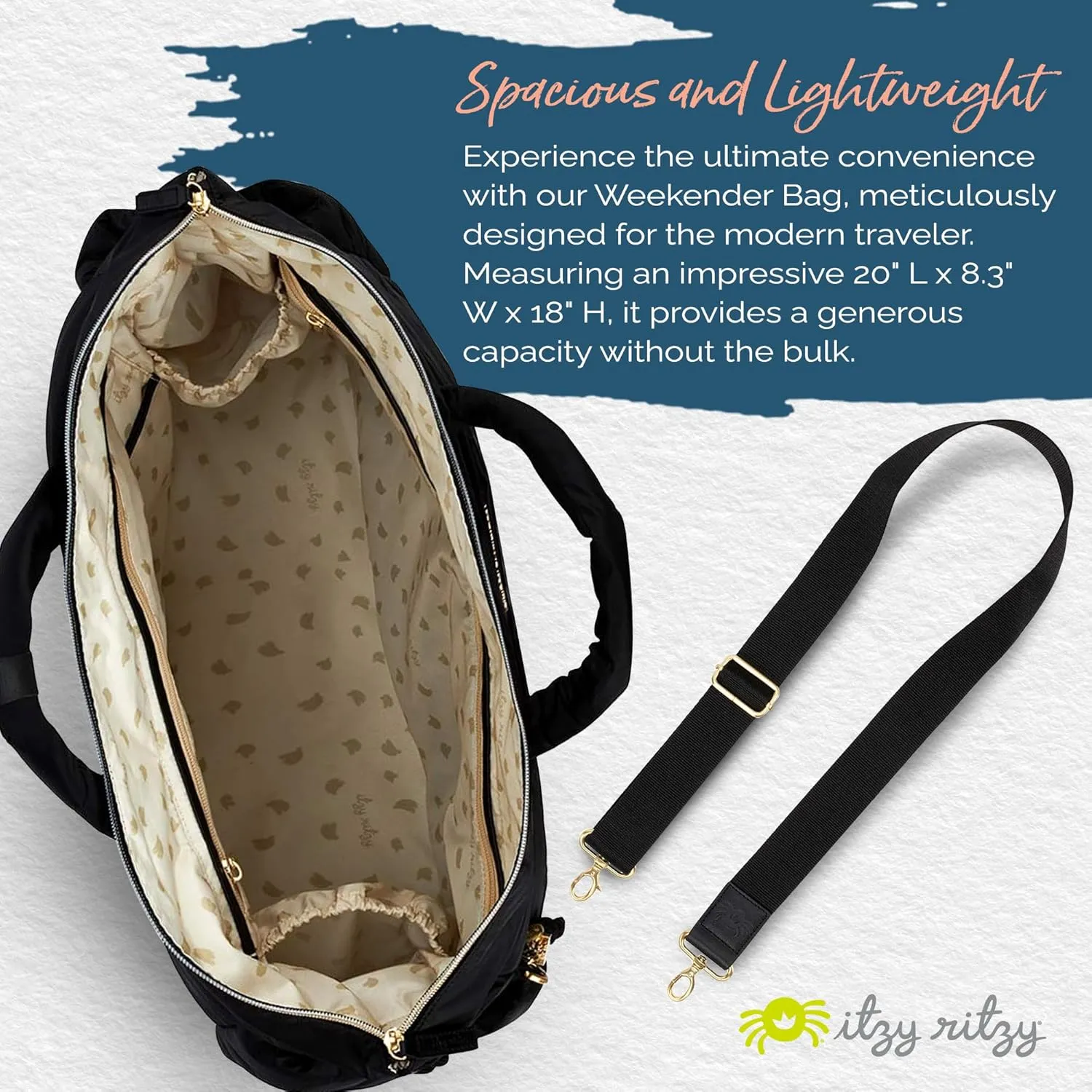 Itzy Ritzy Dream Weekender Travel Bag