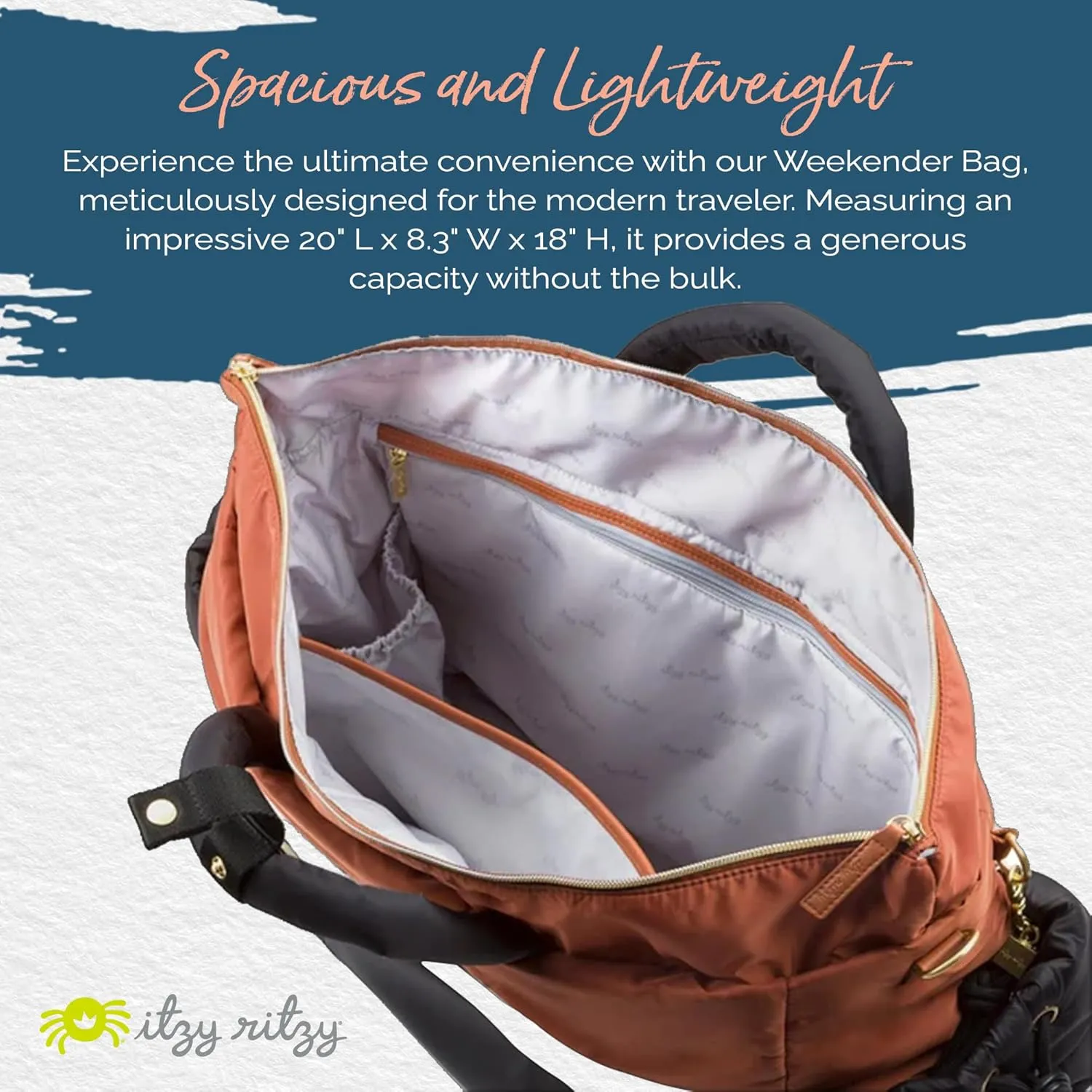 Itzy Ritzy Dream Weekender Travel Bag