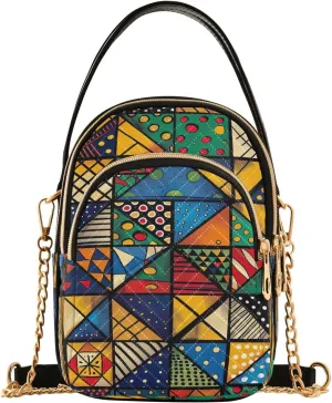 Joisal Blue Butterflies Small Purses for Women Crossbody, Shoulder Purses Trendy Handbag for Women, Small Cell Phone Purse