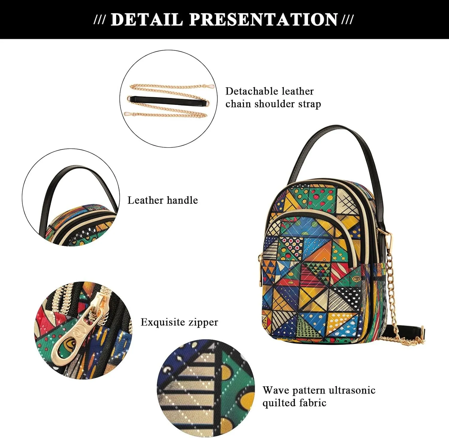 Joisal Blue Butterflies Small Purses for Women Crossbody, Shoulder Purses Trendy Handbag for Women, Small Cell Phone Purse
