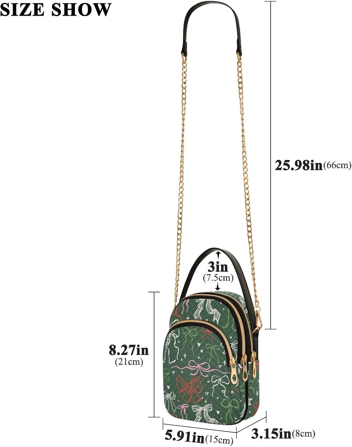 Joisal Bright Gradient Stars Anti Theft Crossbody Bag, Handbag for Women Trendy Small Sling Bag for Women