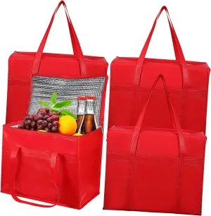 Jumbo Insulated Bag Thermal Bag Insulated Cooler Tote for Groceries Reusable