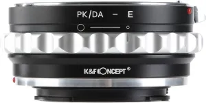 K&F Concept Lens Mount Adapter for Pentax K/M/A/FA/DA Mount Lens to Sony NEX E-Mount Camera Body