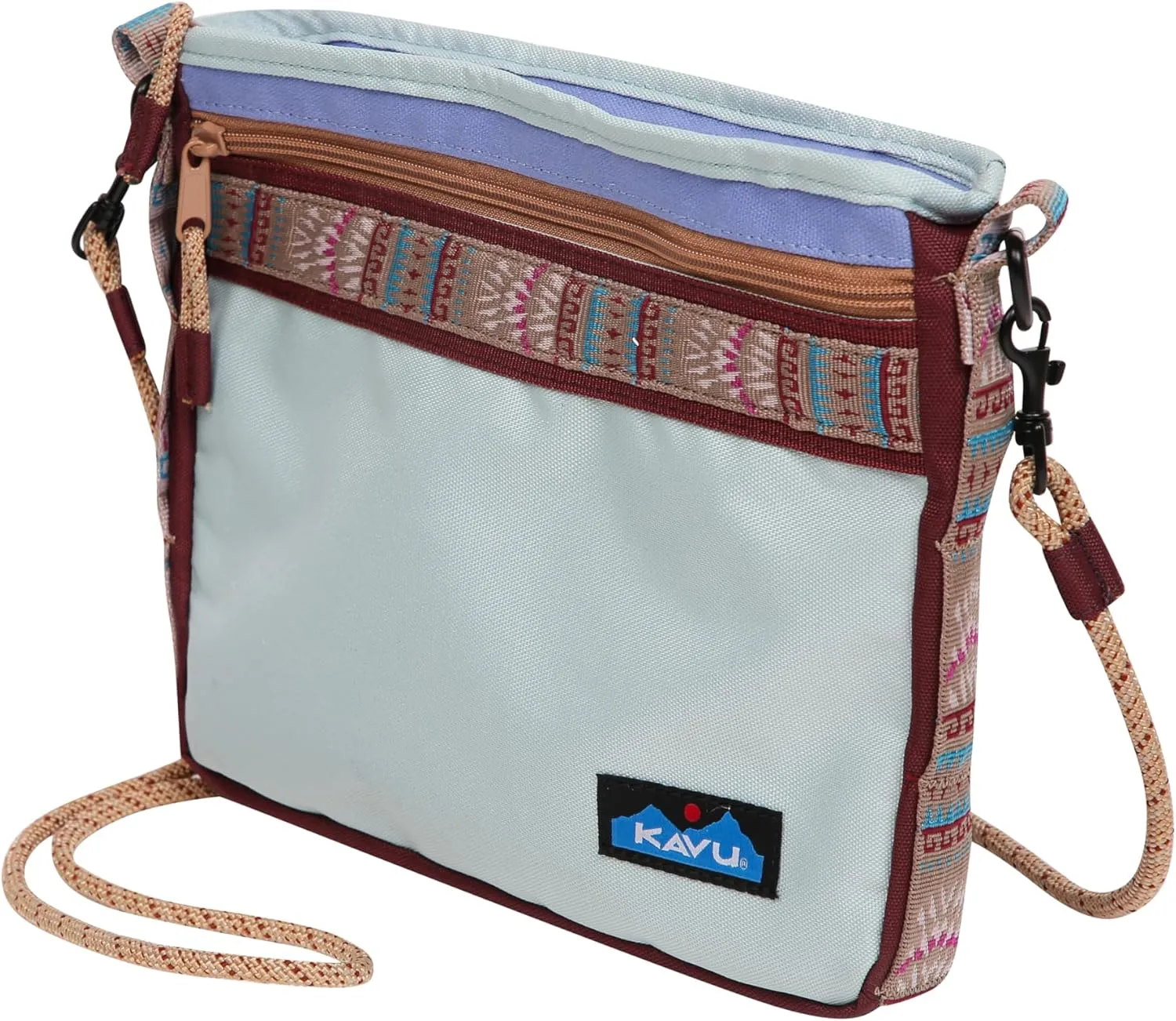KAVU Keeper Semi Padded Sling Canvas Crossbody Bag