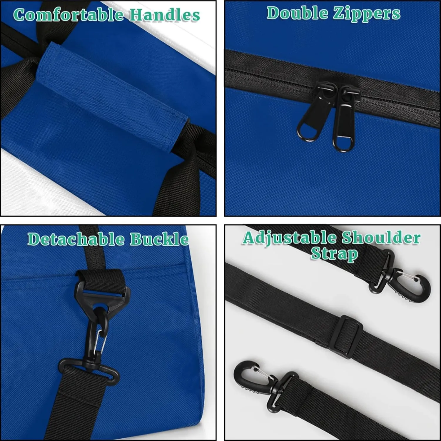 Kids Duffle Bag Personalized Gym Bag Overnight Bags, Ideal for Travel and Sports, Suitable for Men Women for Gym, Dance, Yoga, Durable Waterproof Sport Overnight Handbags Cheer Leader Blue