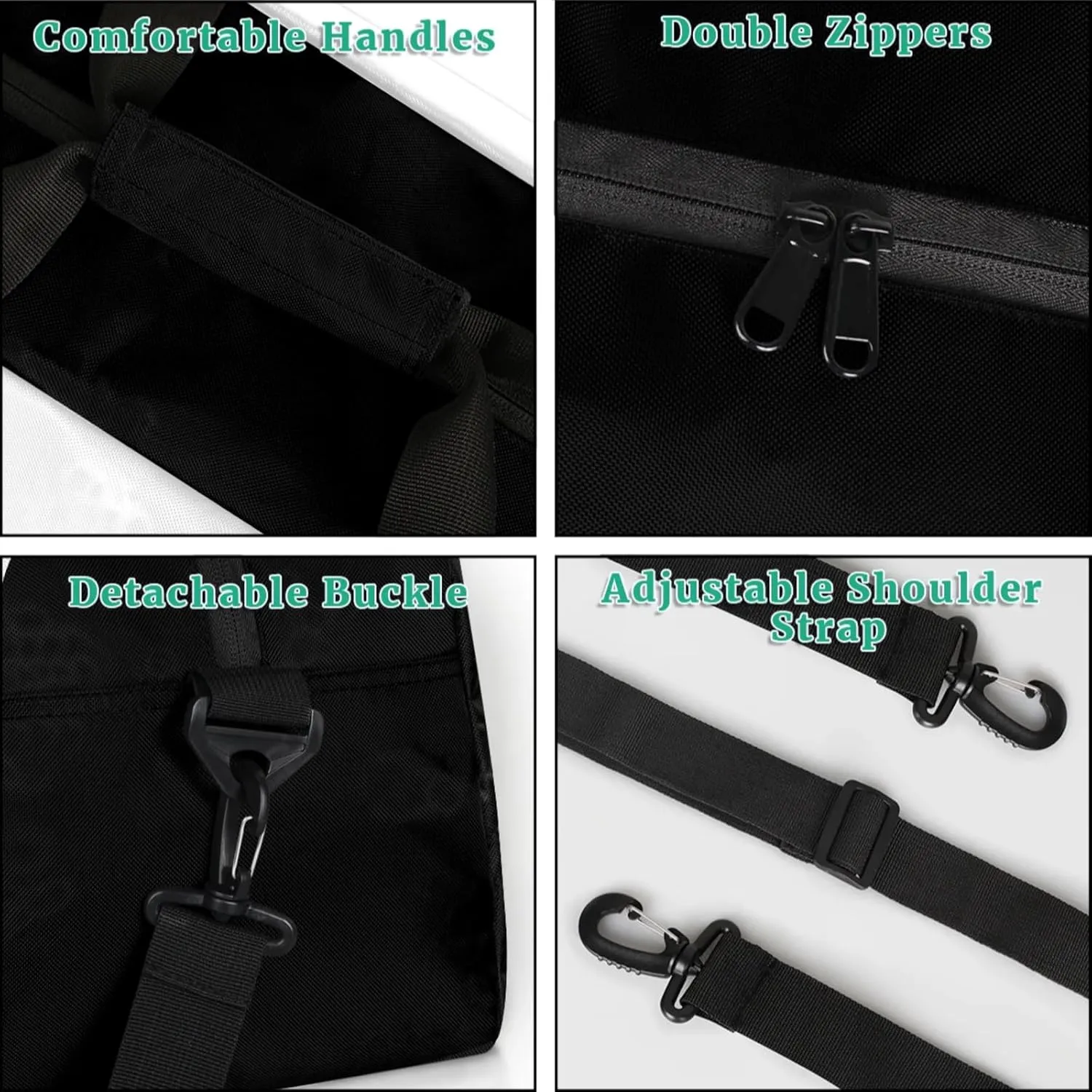 Kids Duffle Bag Personalized Gym Bag Overnight Bags, Ideal for Travel and Sports, Suitable for Men Women for Gym, Dance, Yoga, Durable Waterproof Sport Overnight Handbags Initial Black