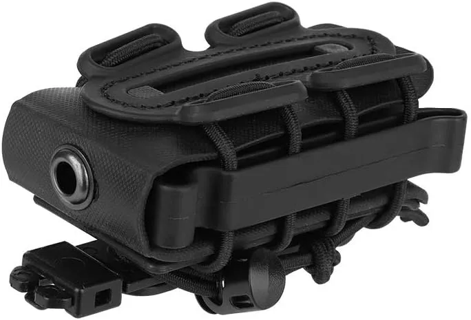 KRYDEX 9mm Pistol Mag Pouch Softshell Magazine Pouch Tactical Magazine Holder Short