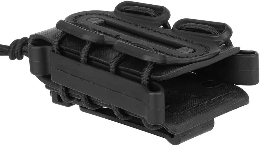 KRYDEX 9mm Pistol Mag Pouch Softshell Magazine Pouch Tactical Magazine Holder Short