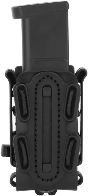 KRYDEX 9mm Pistol Mag Pouch Softshell Magazine Pouch Tactical Magazine Holder Short