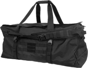 Large Capacity Mountaineering Camping Shoulder Travel Bag 106L Outdoor Portable Backpack Military Fans Tactical Satchel Bag (Black)