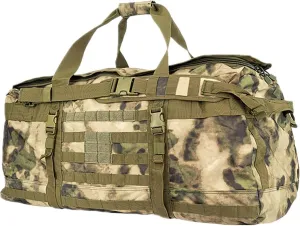 Large Capacity Mountaineering Camping Shoulder Travel Bag 106L Outdoor Portable Backpack Military Fans Tactical Satchel Bag (Ruin camouflage)