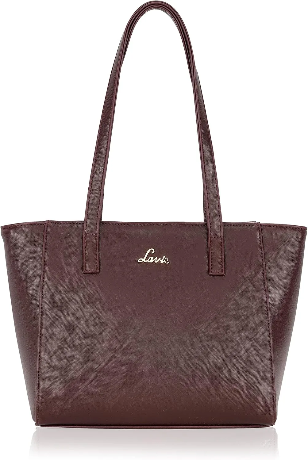 Lavie Women's Betula Medium Tote Bag | Ladies Purse Handbag, Maroon, S