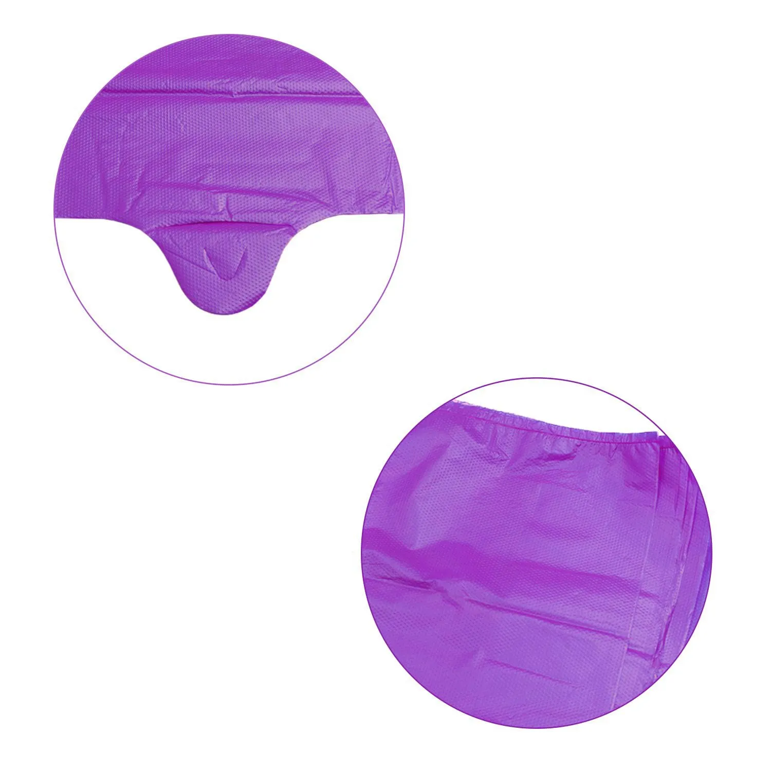 LazyMe T Shirt Bags Plastic Grocery Bags with Handles in Bulk for Shopping and Restaurant, Bolsas De Plastico Para Negocio, 12 x 20 Inch (Purple 200 Pcs)