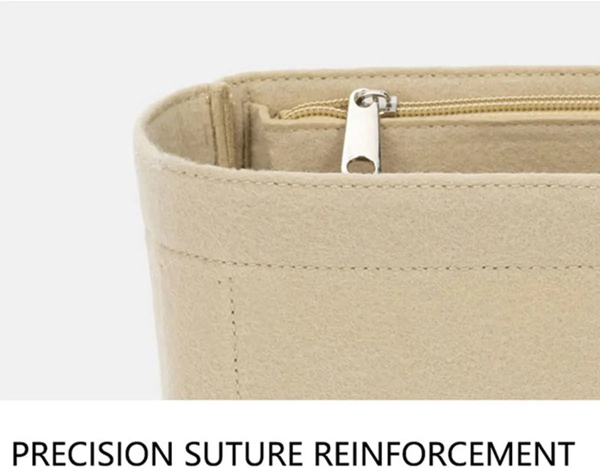Lckaey for Handbags Kelly 32 organizer Purse Organizer insert1011Beige-L