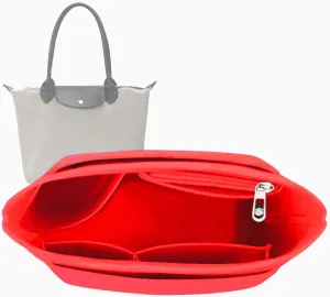Lckaey Purse Organizer for bag organizer le pliage medium bag Y012-red-middle