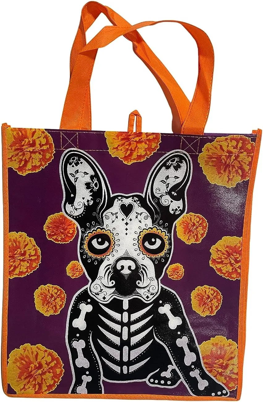 Legacy Licensing Partners Dia De Los Muertos (Day of the Dead) Collectable Large Reusable Tote Bag