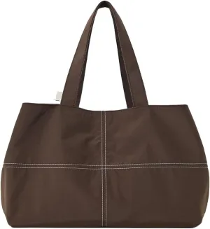 Lightweight Nylon Travel Tote Bag with Zipper, Water-Resistant Work, Gym, Dance or Weekender Bag for Women